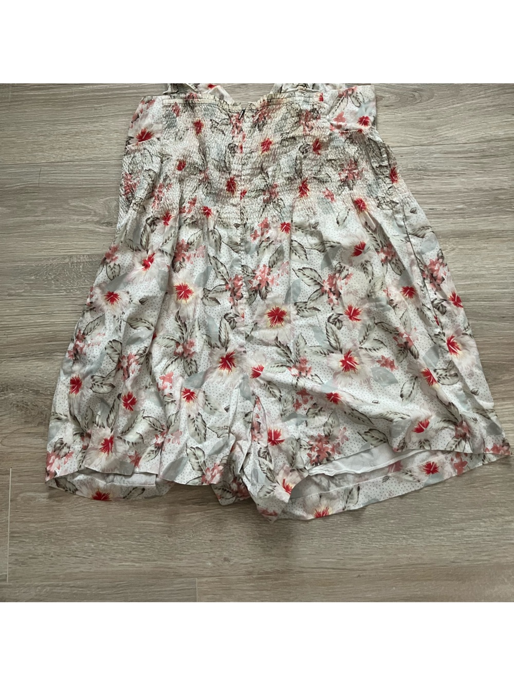 Rebecca Taylor Woman’s Floral Tie-Front Cut Out Romper - Size Large - Picture 8 of 9